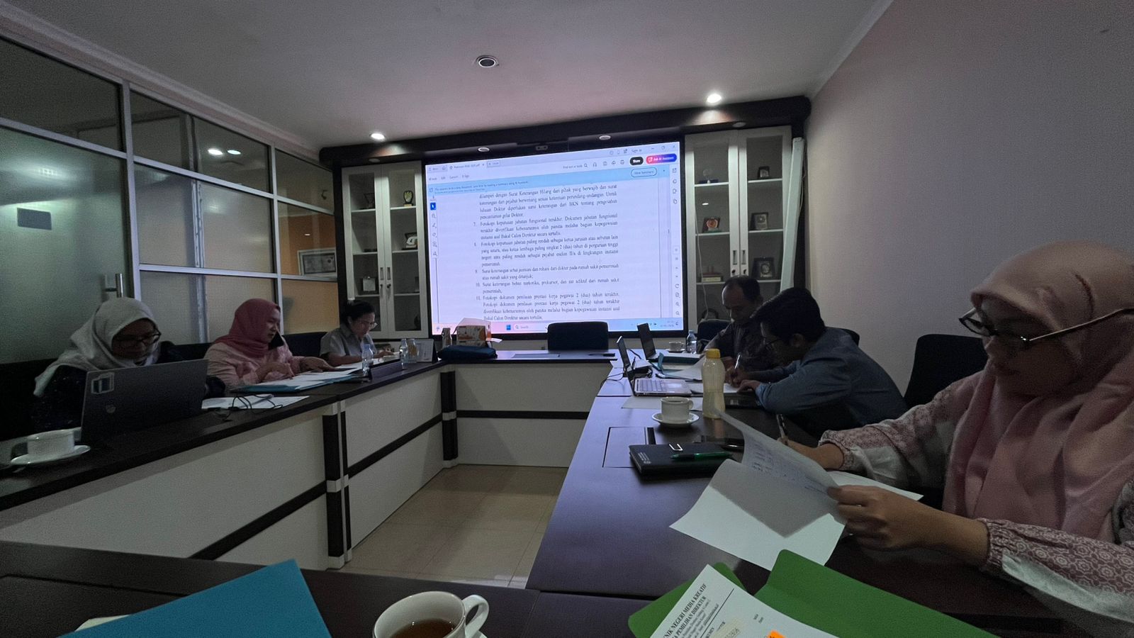 Panitia Pemilihan Direktur Polimedia Lakukan Verifikasi Berkas Bakal Calon