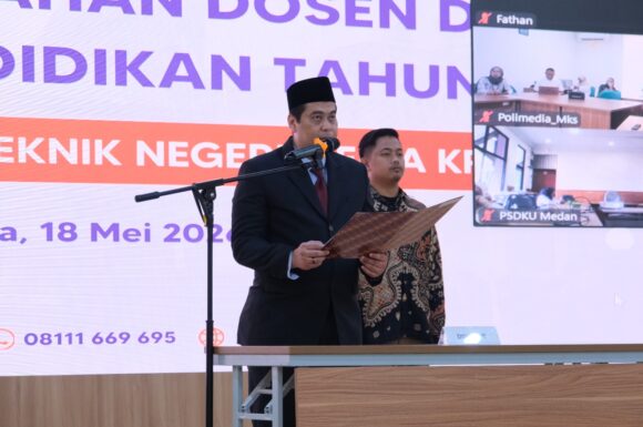 Pelantikan dan Pengambilan Sumpah Jabatan Tugas Tambahan Dosen di lingkungan Polimedia
