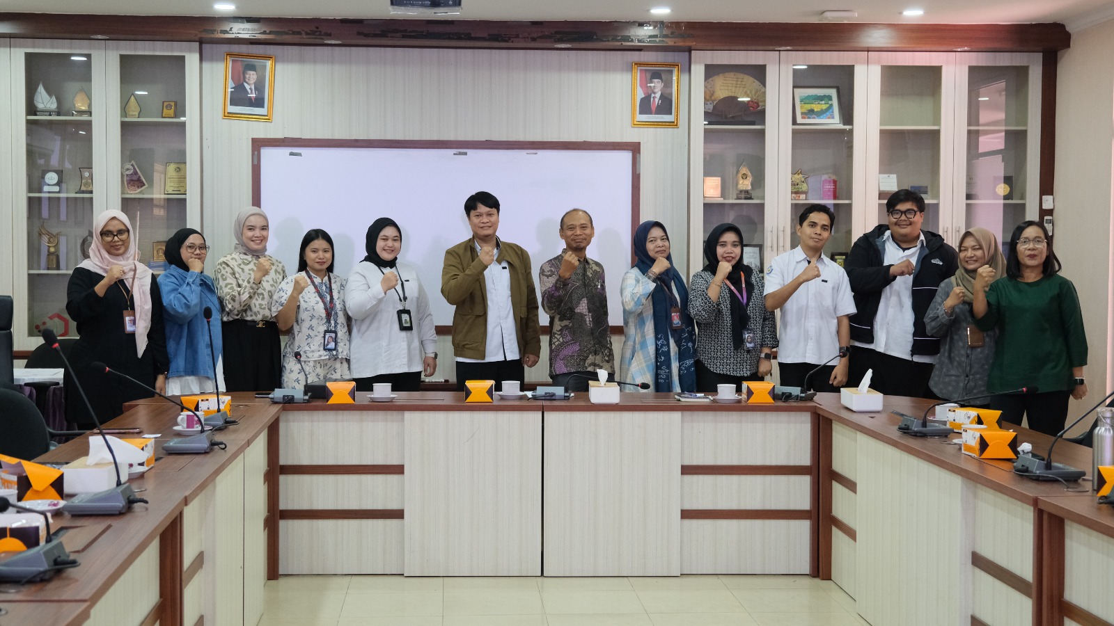 Politeknik Negeri Media Kreatif menerima kunjungan audiensi dari Pusat Pelatihan Kelautan dan Perikanan
