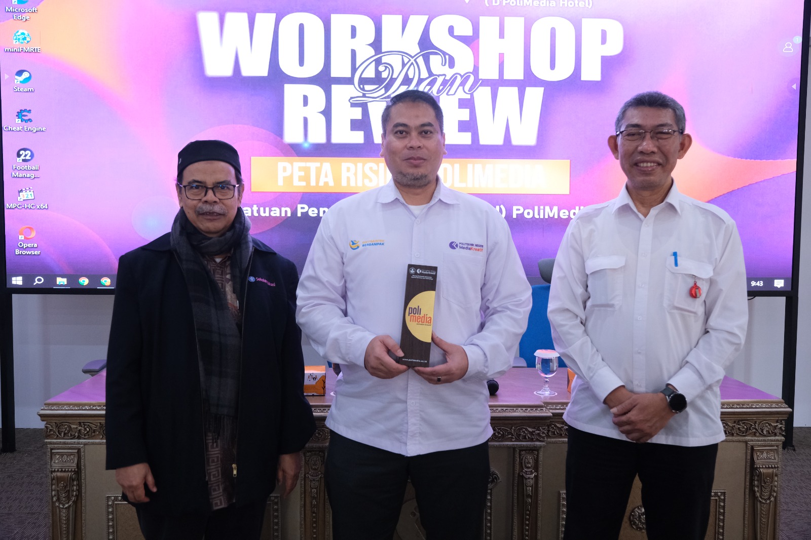 Gelar Workshop Penyusunan Peta Risiko, Polimedia Dukung Tata Kelola Kampus yang Akuntabel dan Transparan