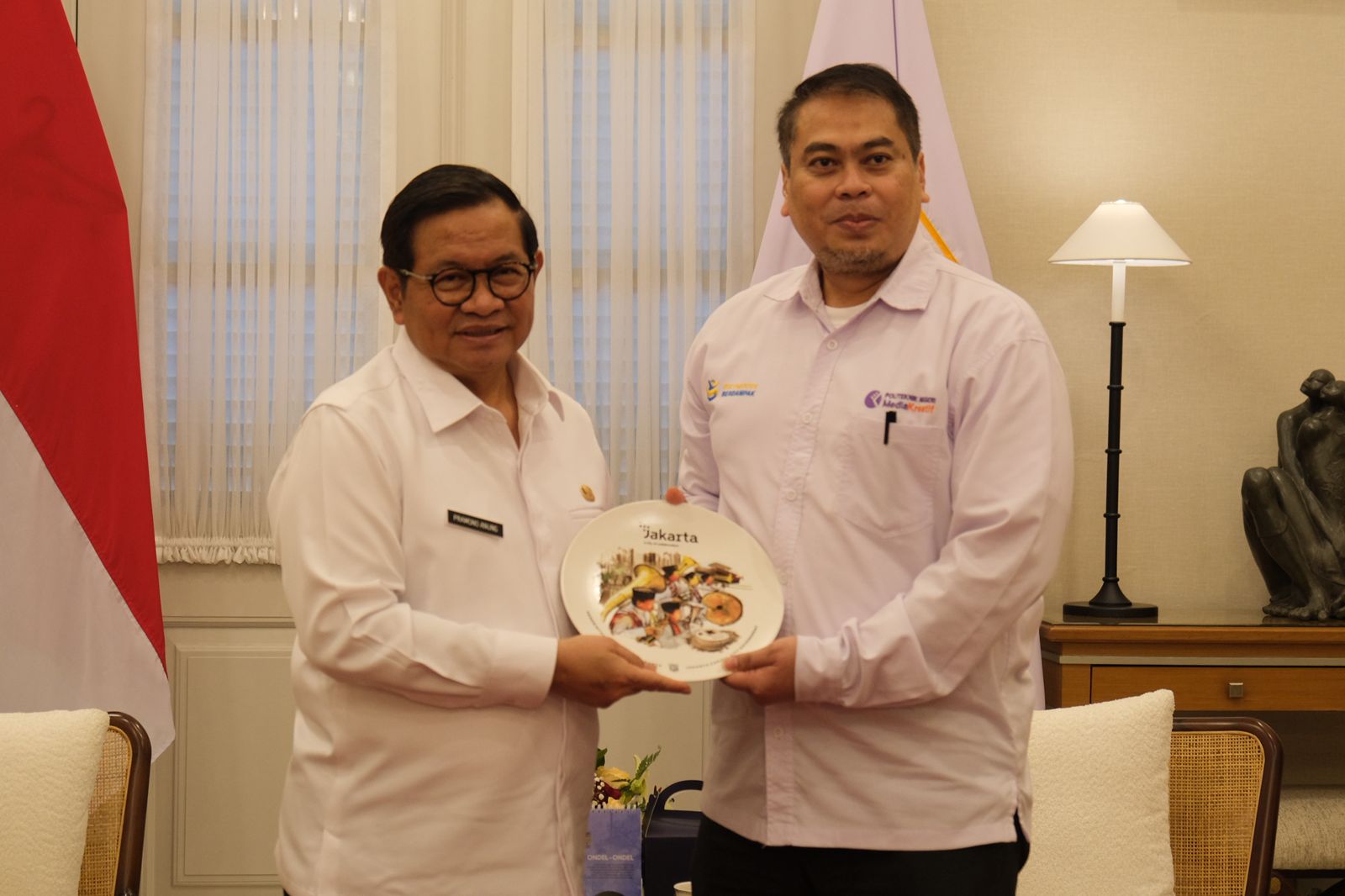 Polimedia Perkuat Jejaring Kemitraan Strategis dengan Gubernur DKI Jakarta