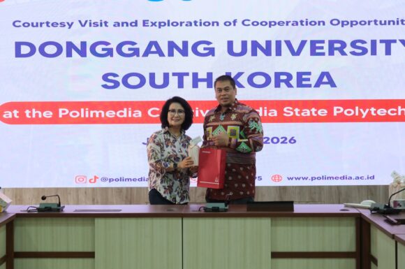 Audiensi Politeknik Negeri Media Kreatif dengan Donggang University Korea Selatan